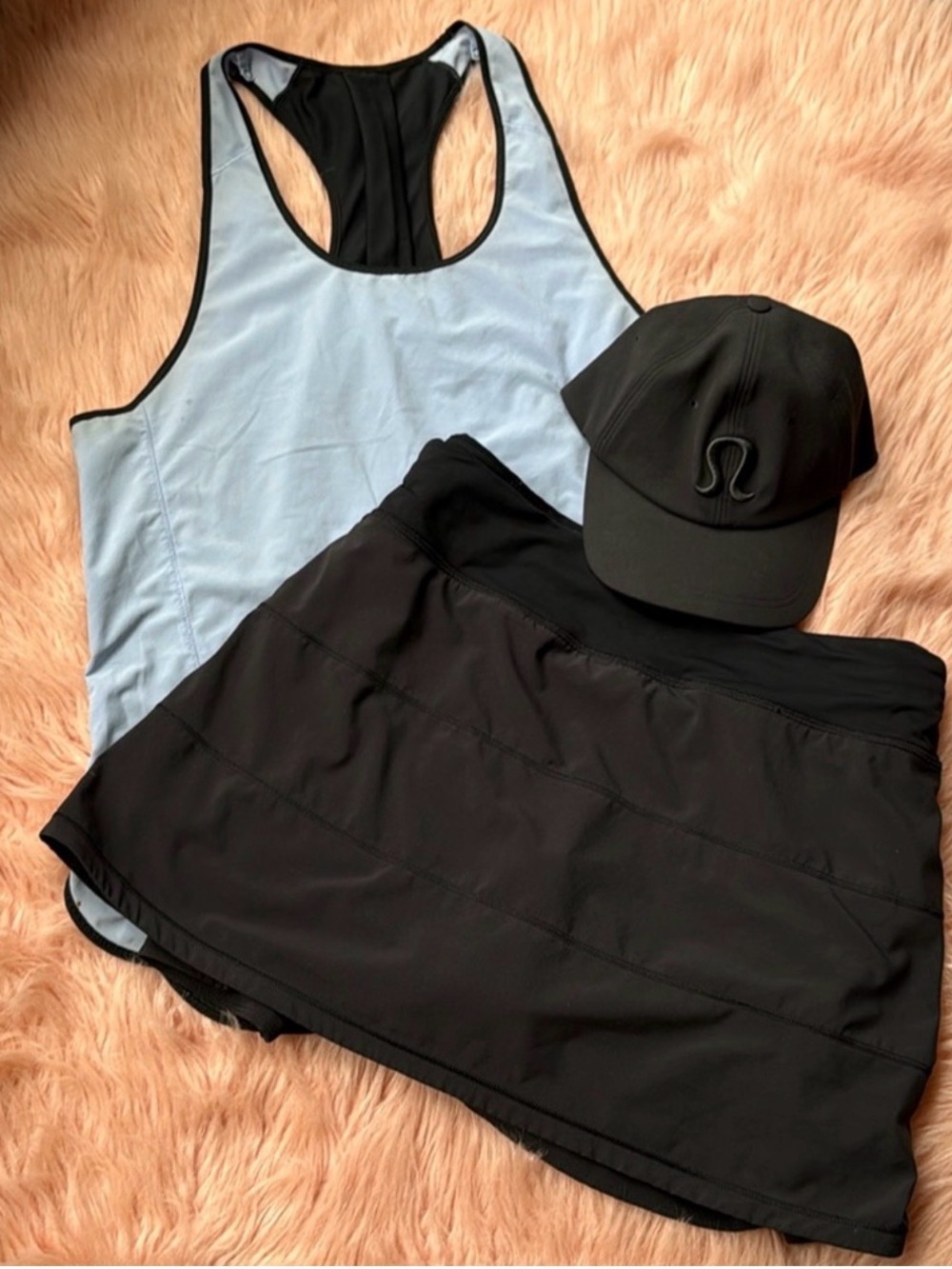 Lululemon Pace Rival Skirt (Regular) *4-way Stretch 13" Black (First Release) 12